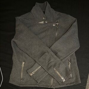 Forever 21 Gray Bomber Jacket